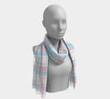 Transgender Plaid Long Scarf