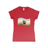 Furry Pride Flag Fitted Tshirt | Choose Your Flag | Gildan