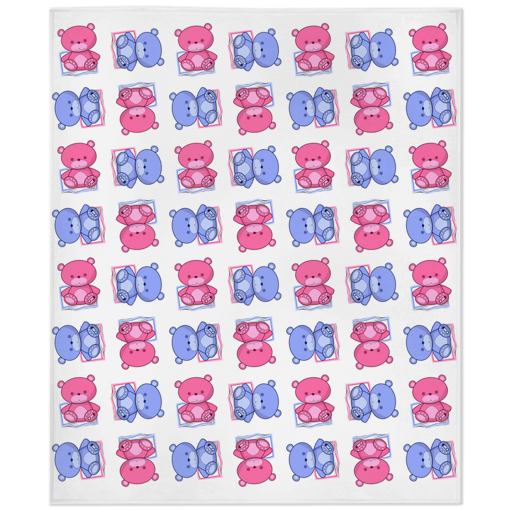 Mantas Minky de oso de peluche | ABDL