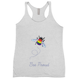 Bumblebee Pride Pun Racerback Débardeur | Choisissez votre coloris et votre jeu de mots