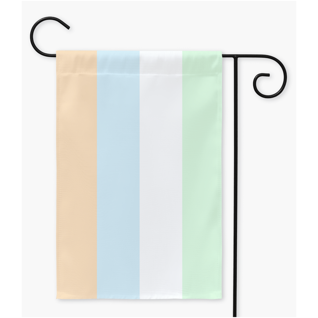 Unlabeled Pride Flags | Single Or Double-Sided | 2 Sizes | Lgbtqia2s - Sexual And Romantic Orientations