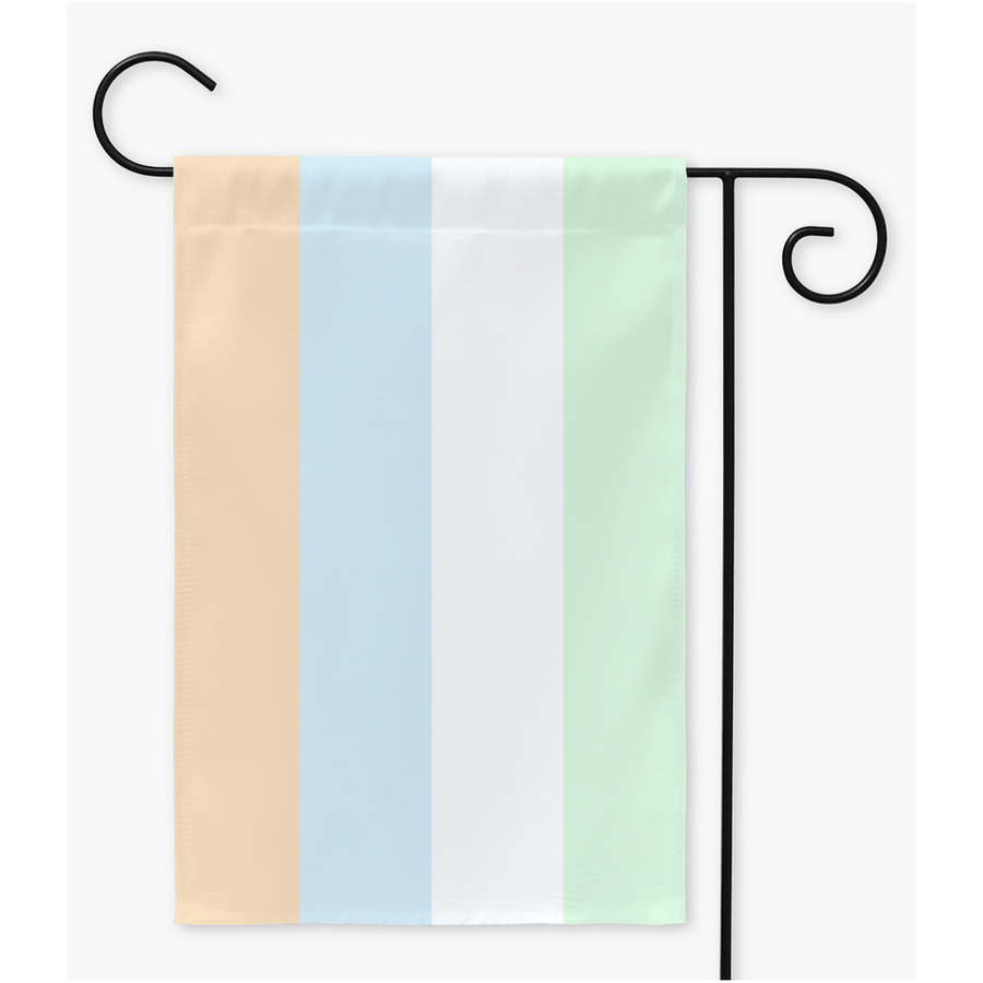 Unlabeled Pride Flags | Single Or Double-Sided | 2 Sizes | Lgbtqia2s - Sexual And Romantic Orientations