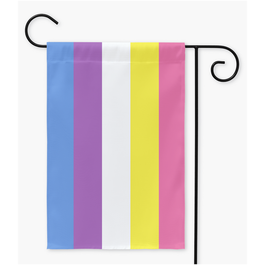 Bigender - Drapeaux V2 | Simple ou double face | 2 tailles