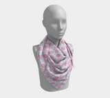 Transfeminine Argyle Square Scarf