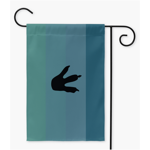 Scaly Pride Yard Flags - V1 | Single Or Double-Sided | 2 Sizes | Avians/Featheries, Cetaceans, Furries, Scalies