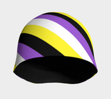 Nonbinary Striped Beanie