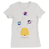 3 Bumblebees - Gaypiary DARK Fitted Tshirt | Bella + Canvas Apparel ninjaferretart