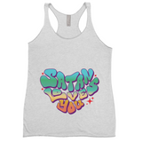 Satan Loves You Racerback Tank Top | Next Level