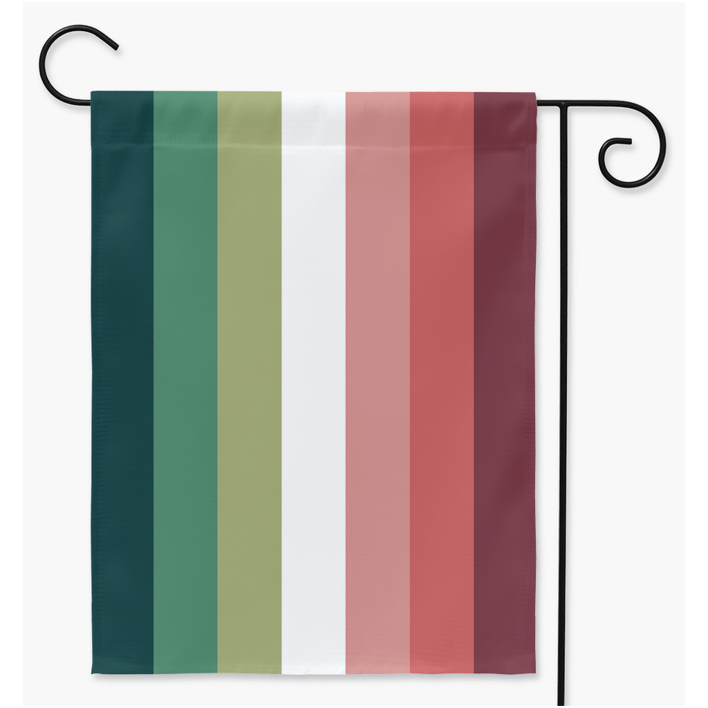 Nebularoace Pride Yard and Garden Flags | Single Or Double-Sided | 2 Sizes | Aromantic and Asexual Spectrum