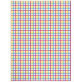 Couvertures Minky pansexuelles Gingham Plaid Pride