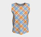 Débardeur ample Pride Plaid/Argyle | Longueur plus longue | Choisissez votre coloris