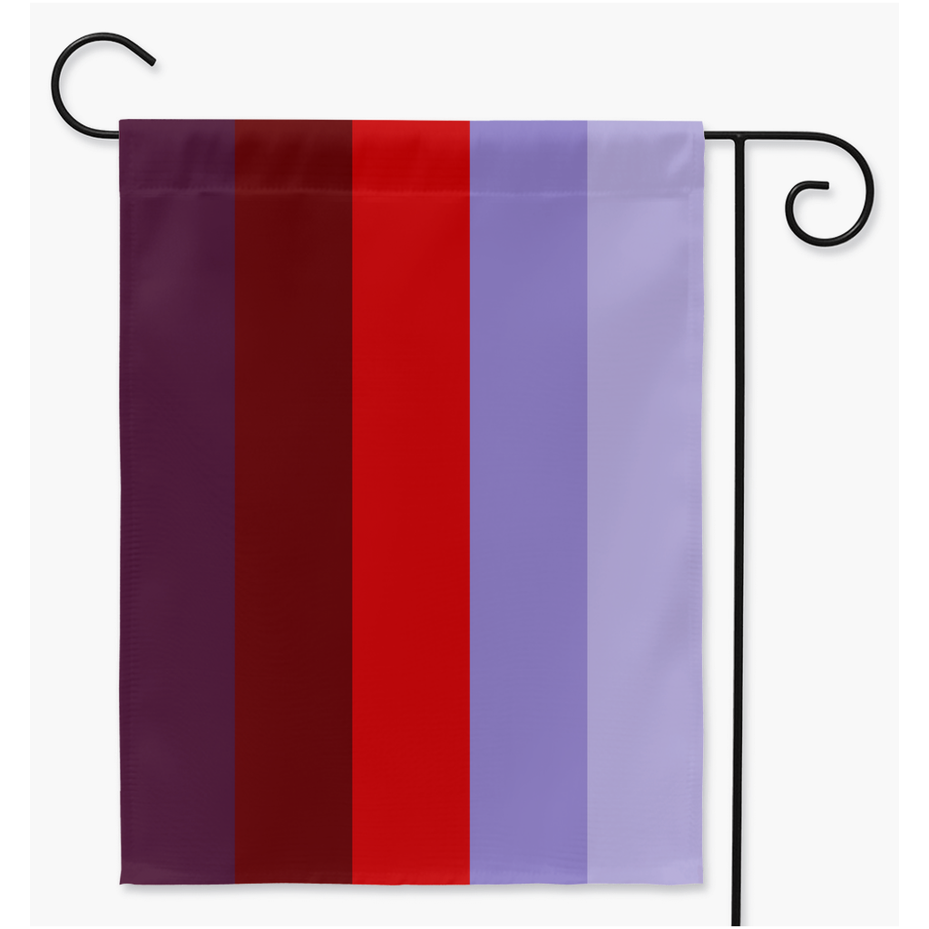 Succubian Yard and Garden Flags | Single Or Double-Sided | 2 Sizes | Gender Identity and Expression