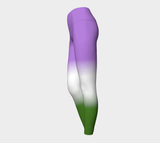 Genderqueer Gradient Yoga Leggings