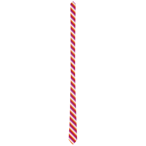Lesbian - V1 Striped Pride Patterned Neck Ties