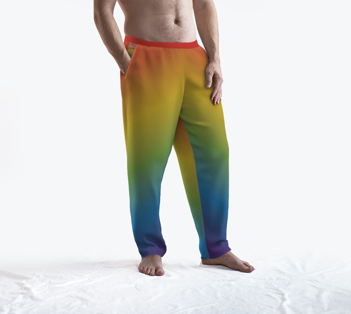 Muted Rainbow Gradient Lounge Pants