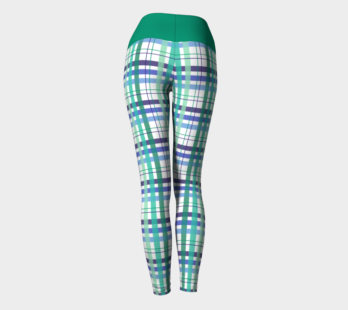 Gay Man (formerly Vincian - V2) Plaid Yoga Leggings