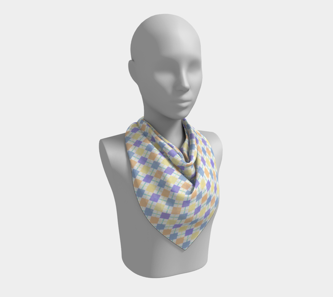 Genderfaun Argyle Square Scarf
