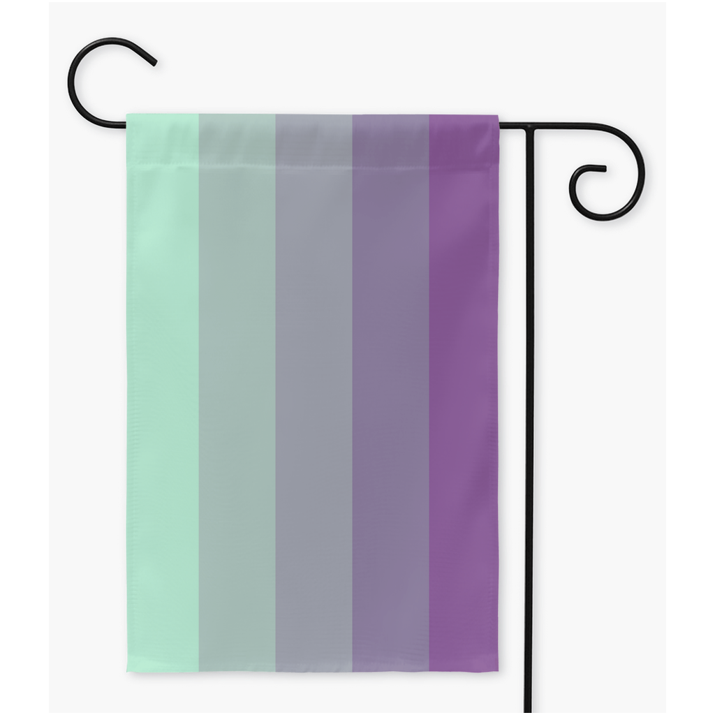 Guiltisexual Pride Yard and Garden Flags | Single Or Double-Sided | 2 Sizes | Aromantic and Asexual Spectrum)