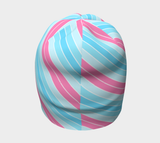 Transmasculine Candy Striped Beanie