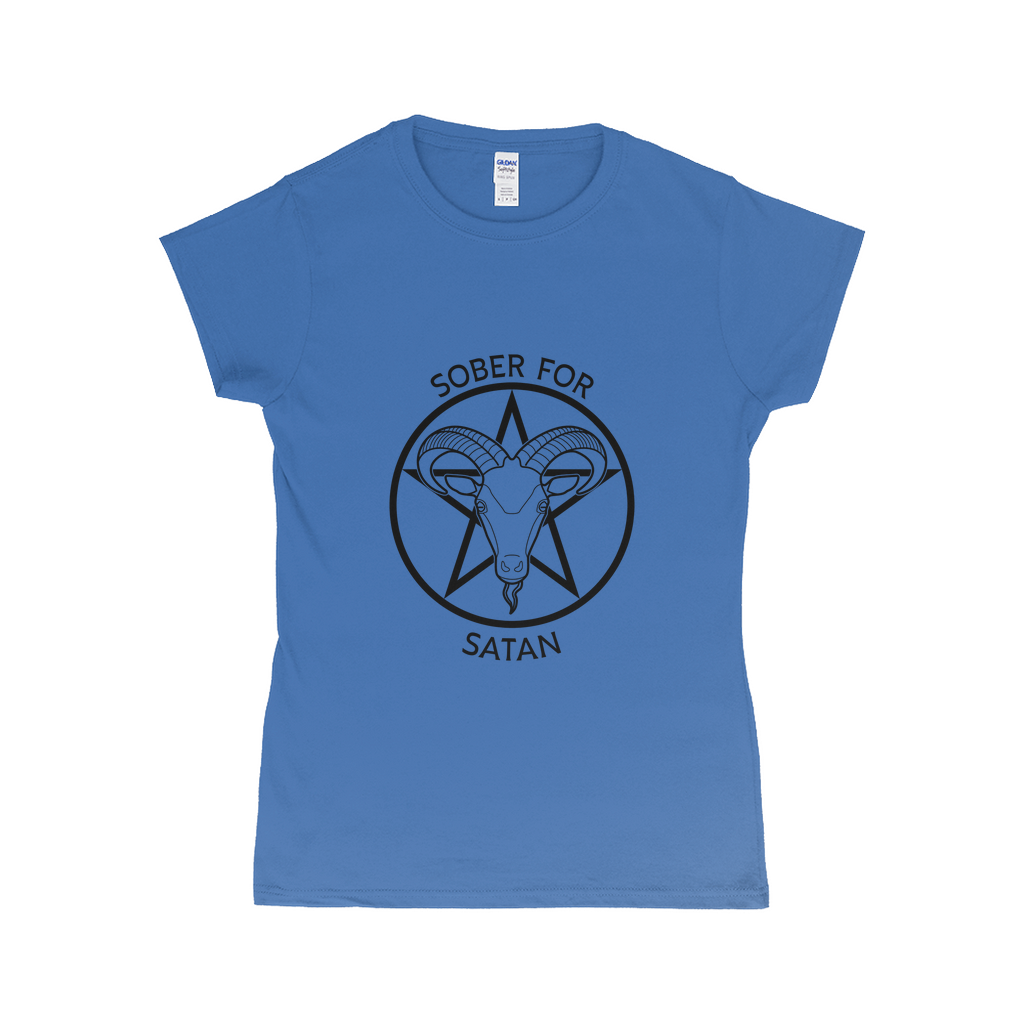 Sober for Satan Fitted Tshirt | Choose Your Colourway | Gildan