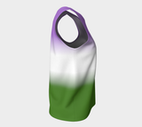 Débardeur ample dégradé Genderqueer