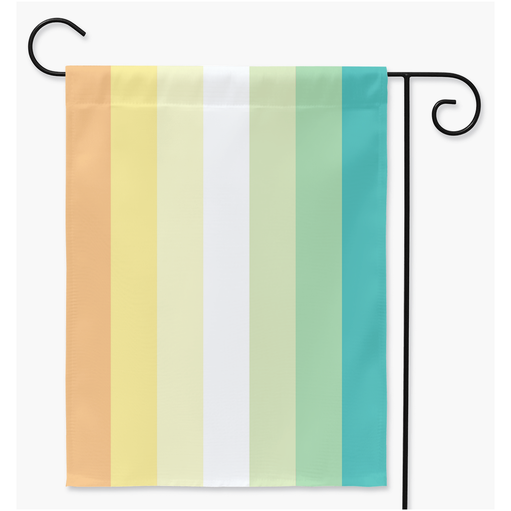 Genderflorer Pride Yard and Garden Flags | Single Or Double-Sided | 2 Sizes
