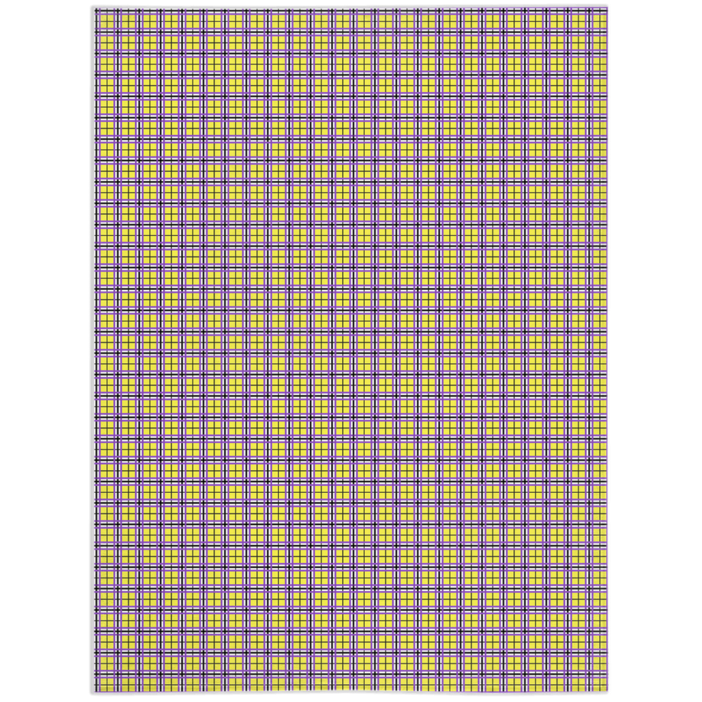 Nonbinary "Enbyberry" Plaid Pride Minky Blankets