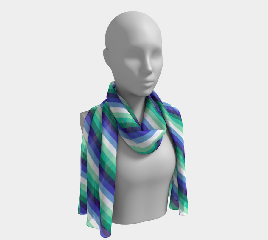 Gay Man (formerly Vincian - V2) Striped Long Scarf