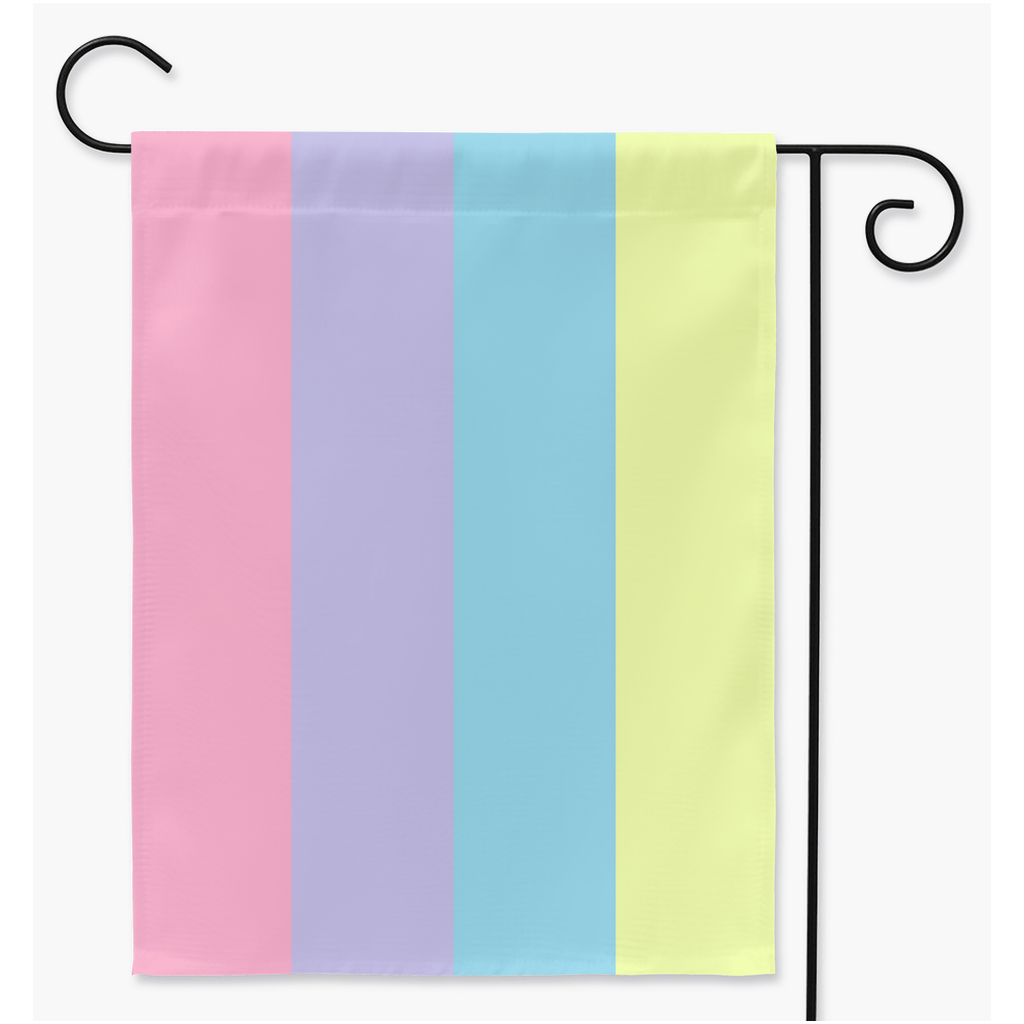 Kingender - V1 (No Symbol) Pride Flags | Single Or Double-Sided | 2 Sizes | Gender Identity and Presentation