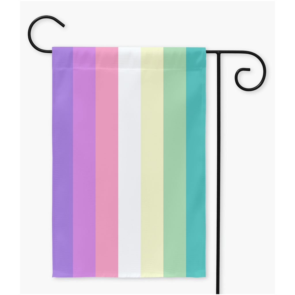 Genderfaer Pride Flags | Single Or Double-Sided | 2 Sizes | Gender Identity and Presentation