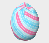 Transmasculine Candy Striped Beanie
