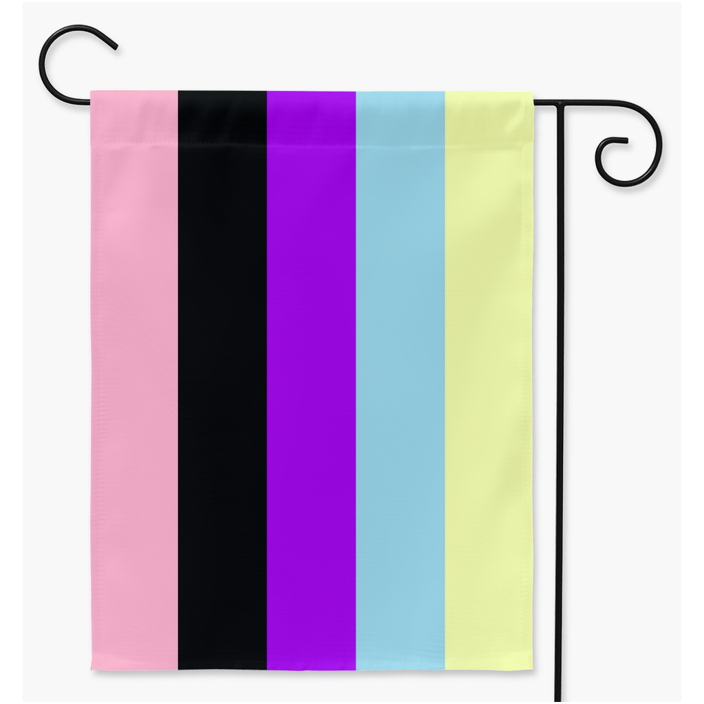 Kingender - V2 Pride Flags | Single Or Double-Sided | 2 Sizes | Gender Identity and Presentation