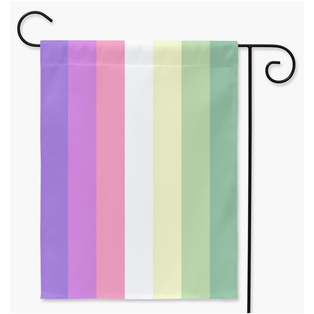 Genderfae Pride Yard and Garden Flags | Single Or Double-Sided | 2 Sizes