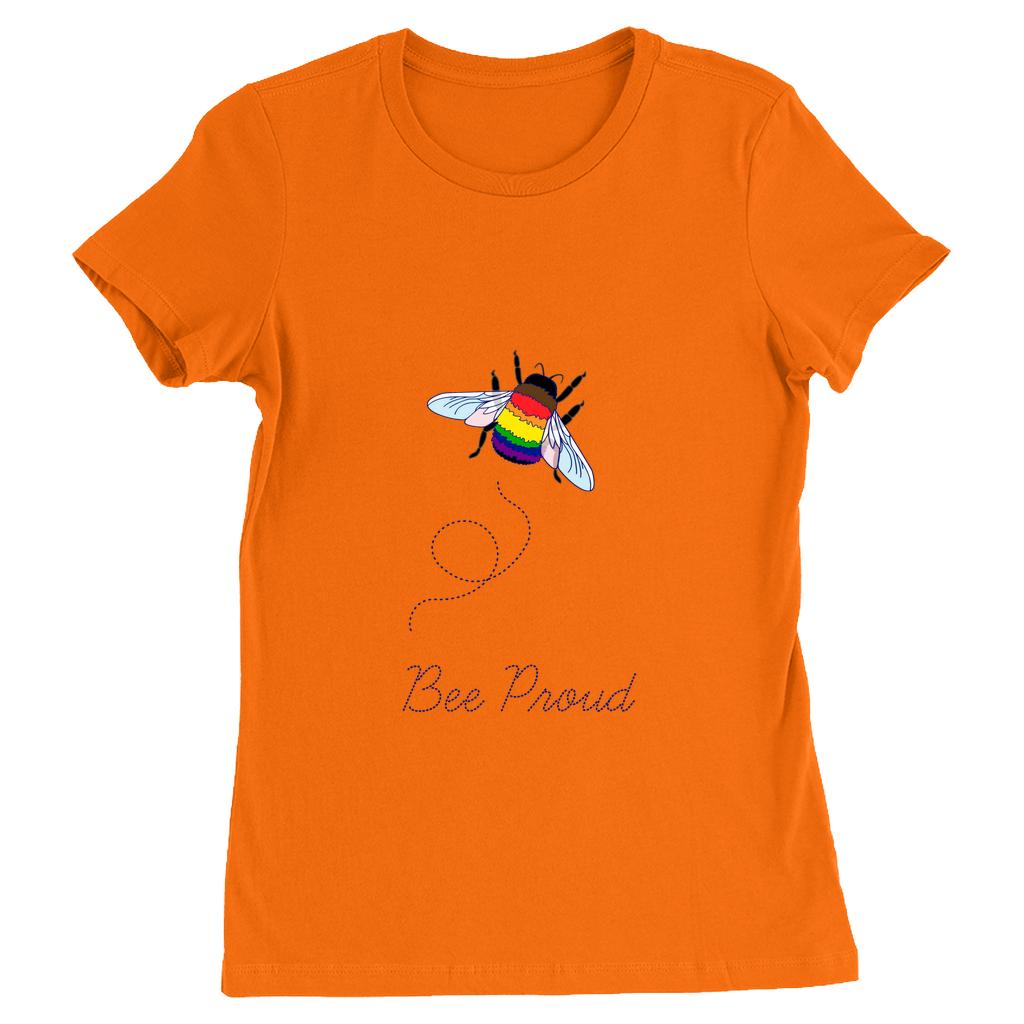 Bumblebee Pride Pun Fitted Tshirts - LIGHT | Choose Your Colourway and Pun | Bella + Canvas