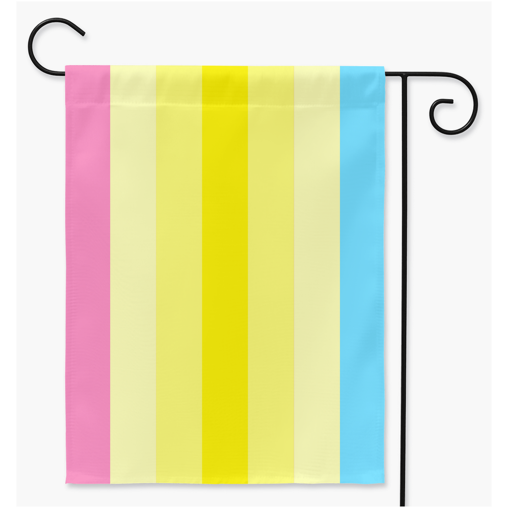 Drapeaux transneutres de cour et de jardin | Simple ou double face | 2 tailles | Identité et expression de genre