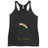 Bumblebee Pride Pun Racerback Débardeur | Choisissez votre coloris et votre jeu de mots