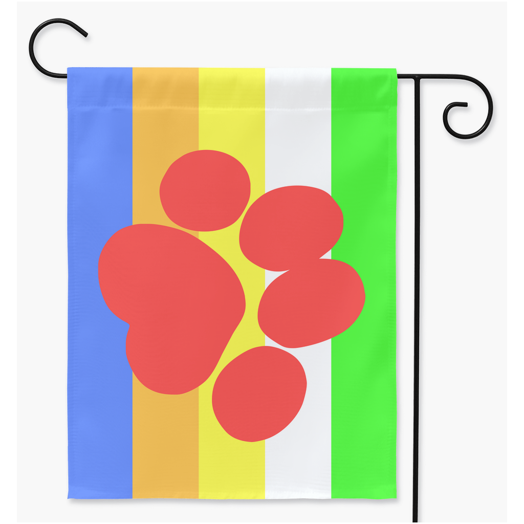 Pupgender Pride Flags | Single Or Double-Sided | 2 Sizes | Gender Identity and Expression