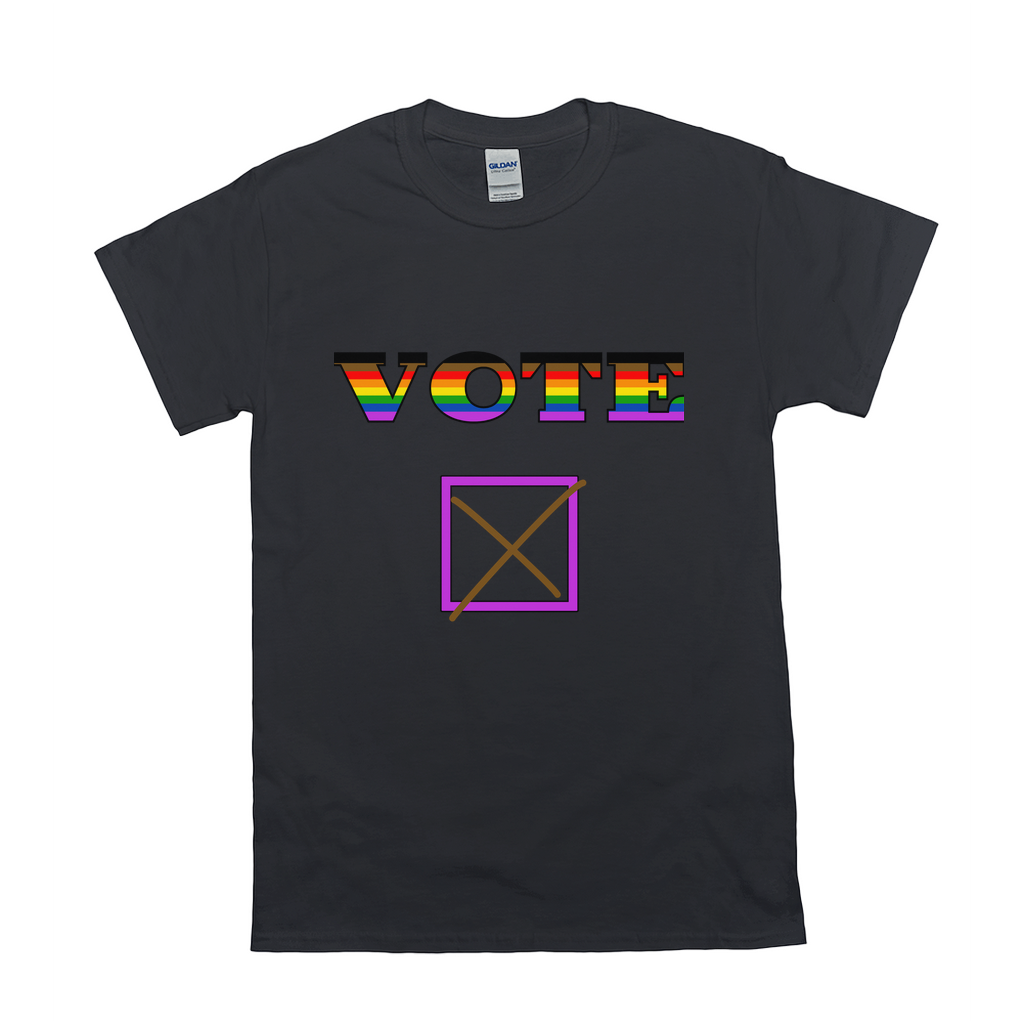 Votez un t-shirt coupe décontractée | Choisissez votre coloris Pride