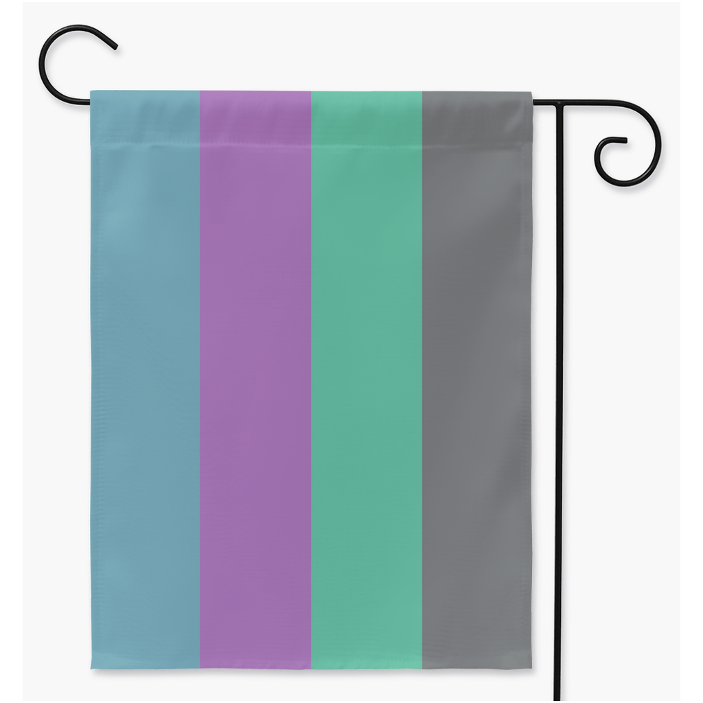 Enigmasexual Pride Yard and Garden Flags | Single Or Double-Sided | 2 Sizes | Aro Ace Spectrum