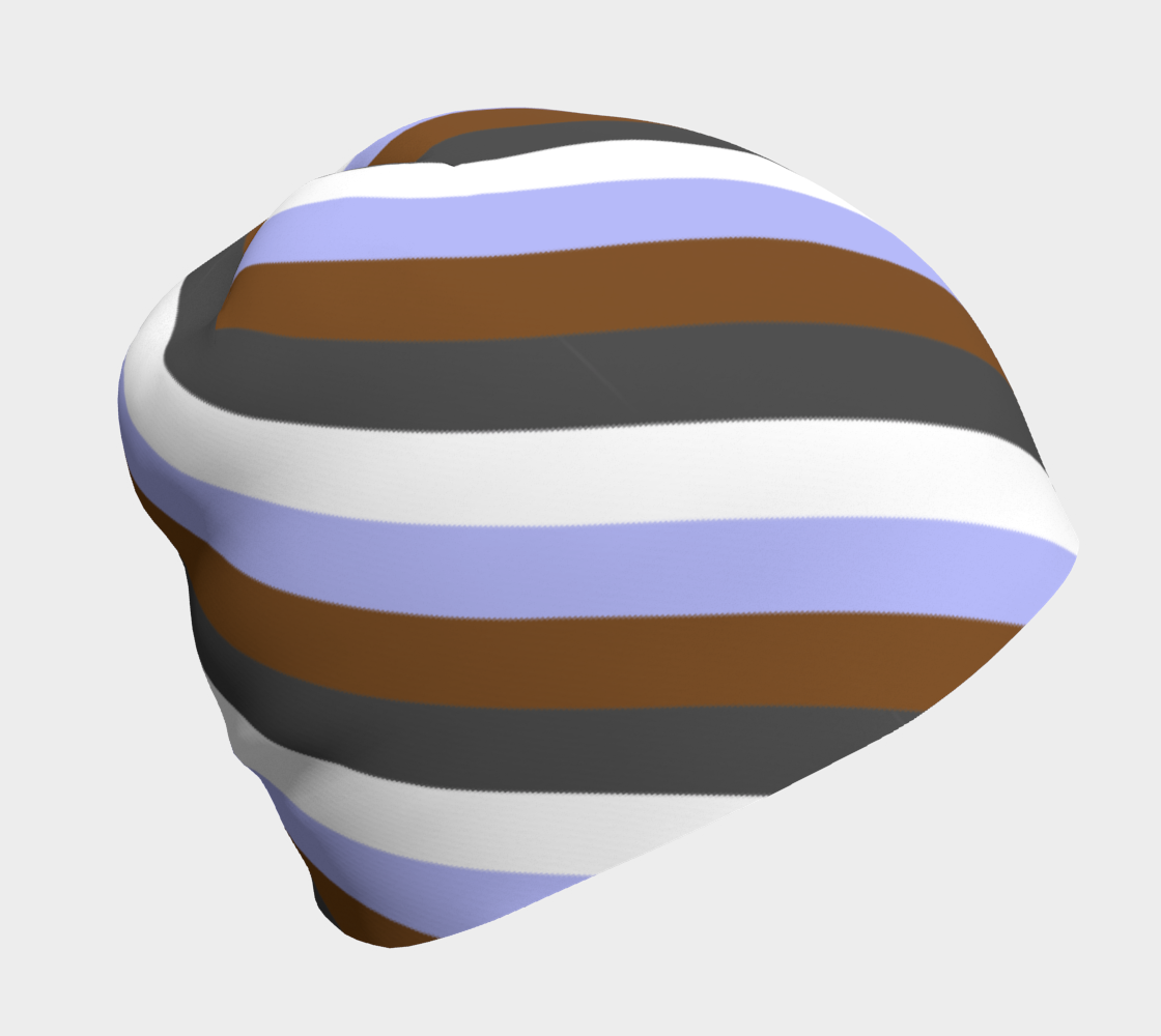 Gender Apathetic Striped Beanie