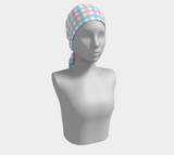 Transgender Gingham Long Scarf