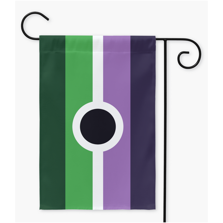 Voidpunk Yard and Garden Flags | Single Or Double-Sided | 2 Sizes | Gender, Aroace, Disability