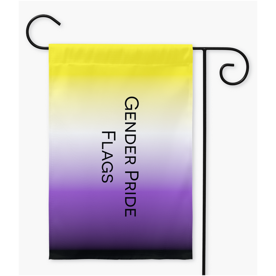 Choose Your Gender Pride Yard and Garden Flags | Single Or Double-Sided | 2 Sizes