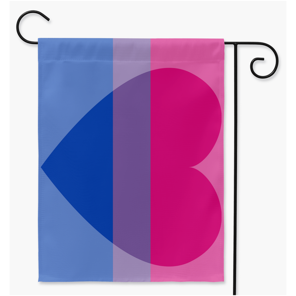 Biromantic - V2 Pride Yard and Garden Flags | Single Or Double-Sided | 2 Sizes | Sexual And Romantic Orientations