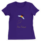 T-shirts ajustés Bumblebee Pride Pun - DARK | Choisissez votre coloris et votre jeu de mots | Bella + Toile