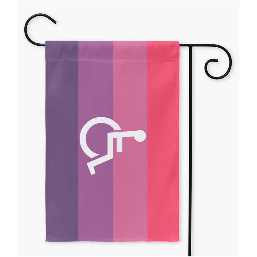 Drapeaux de cour et de jardin Wolandsexual | Simple ou double face | 2 tailles