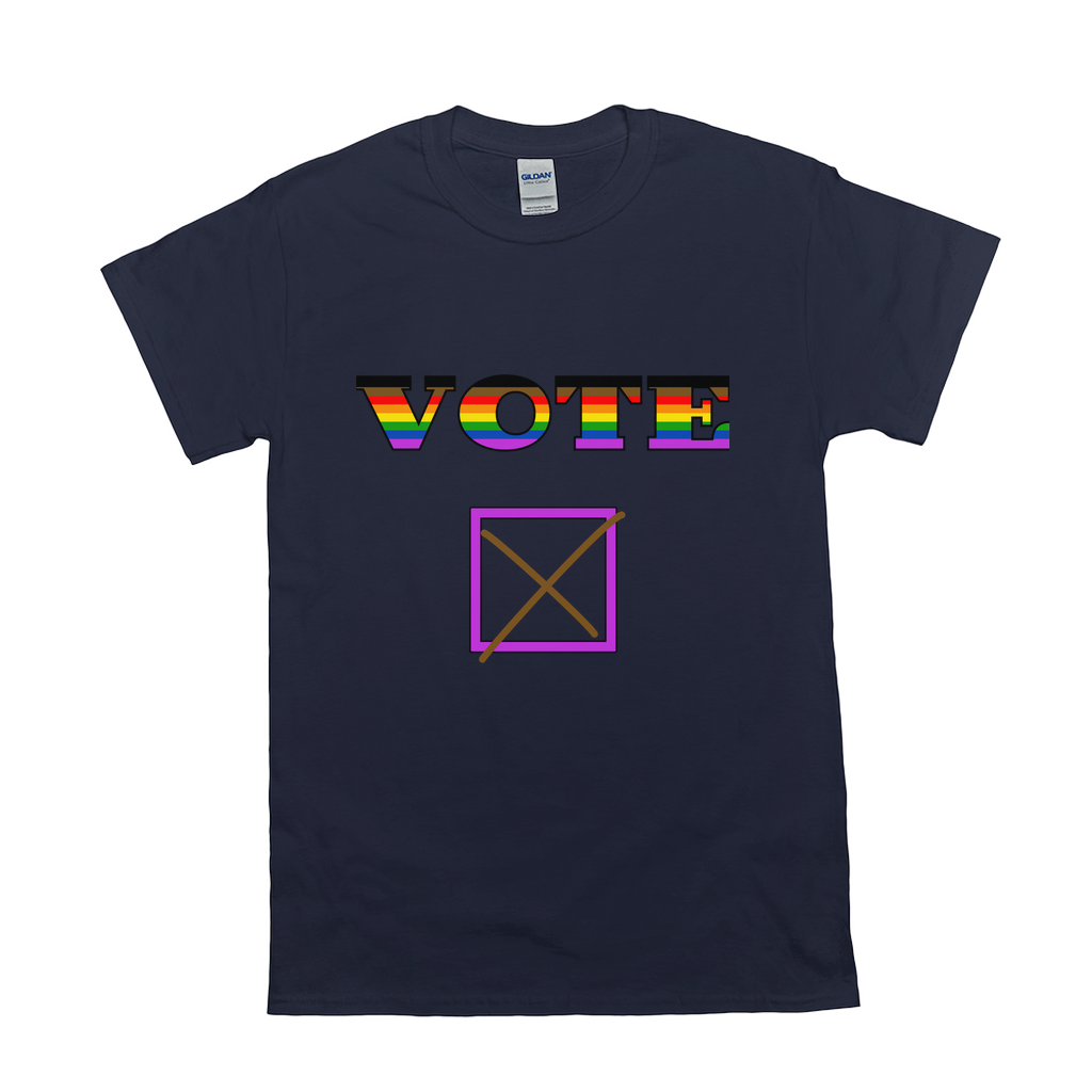 Votez un t-shirt coupe décontractée | Choisissez votre coloris Pride