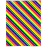 Striped Pride Minky Blankets | Choose Your Pride Colourway