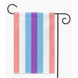 Drapeaux de cour et de jardin de fierté encéphalosexuelle | Simple ou double face | 2 tailles | Spectre Aromantique et Asexué