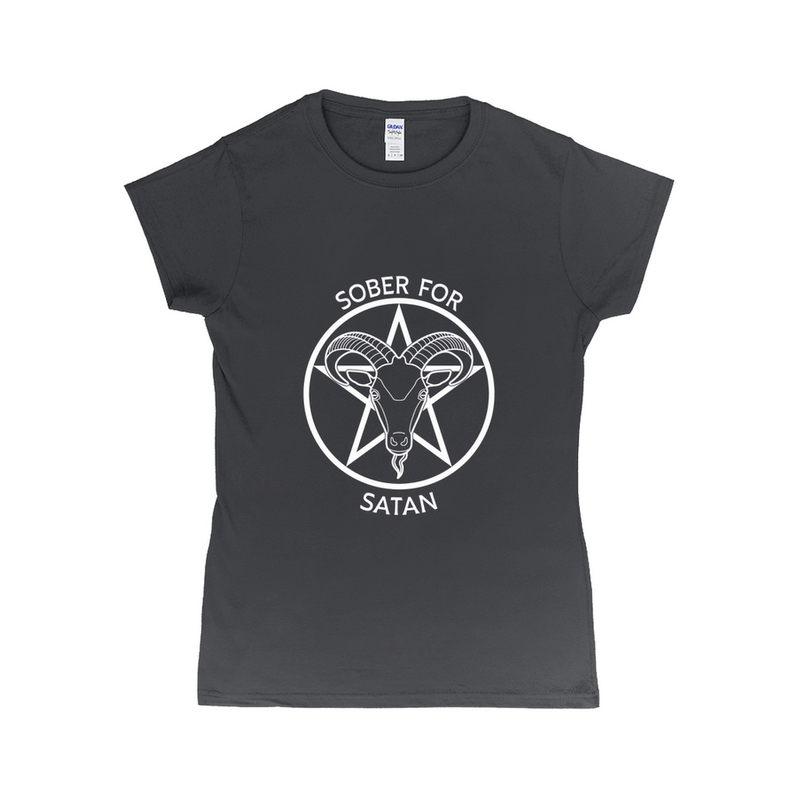 Sobre pour Satan T-shirt ajusté | Choisissez votre coloris | Gildan